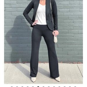 Never worn MiiK Sina straight leg pant in charcoal size XXL